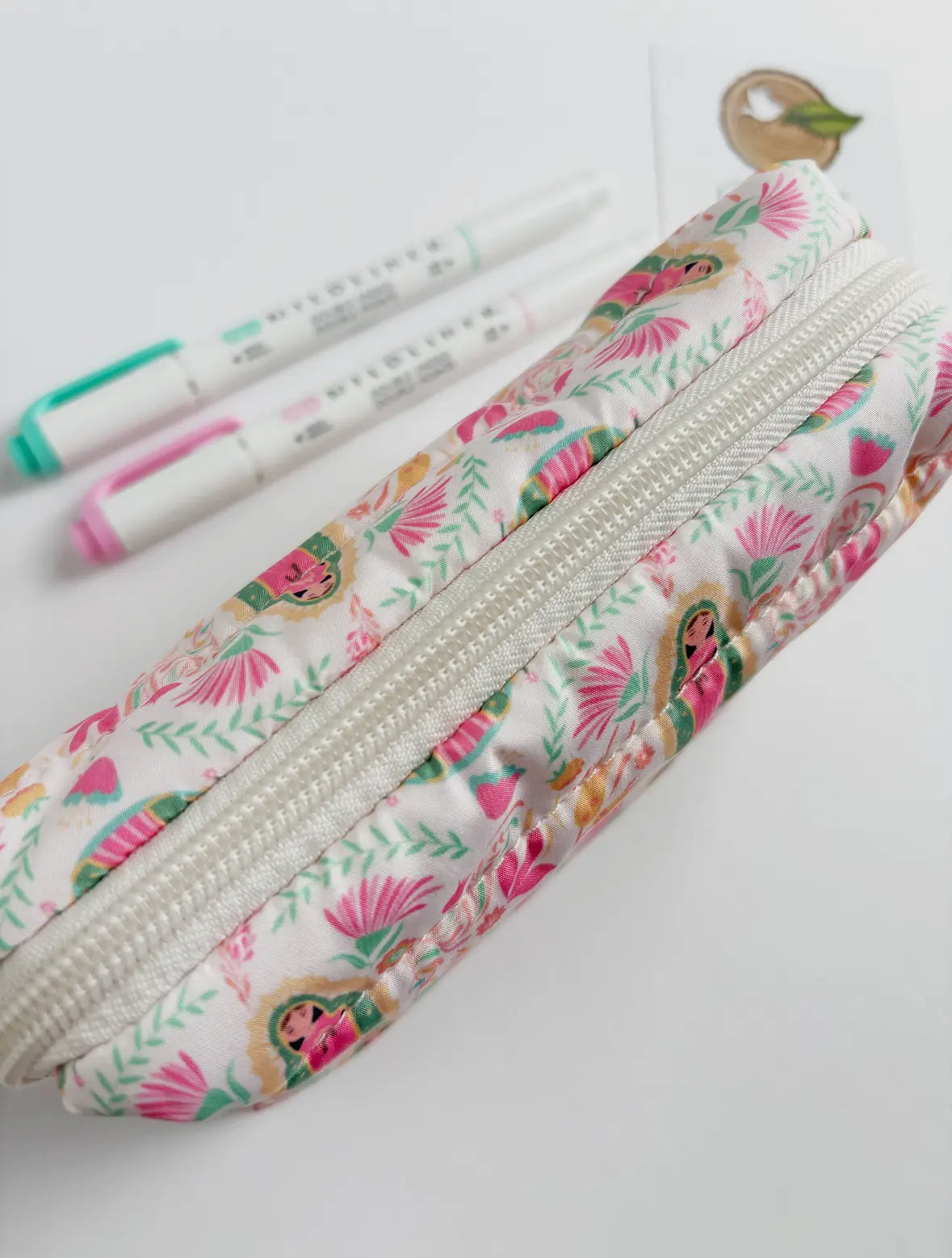 Our Lady of Guadalupe Puffer Pouch