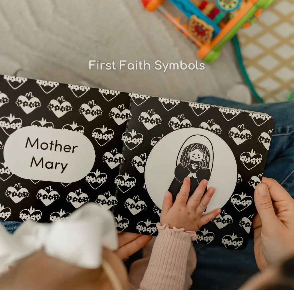Baby's 1st Catholic Book: A High Contrast Board Book