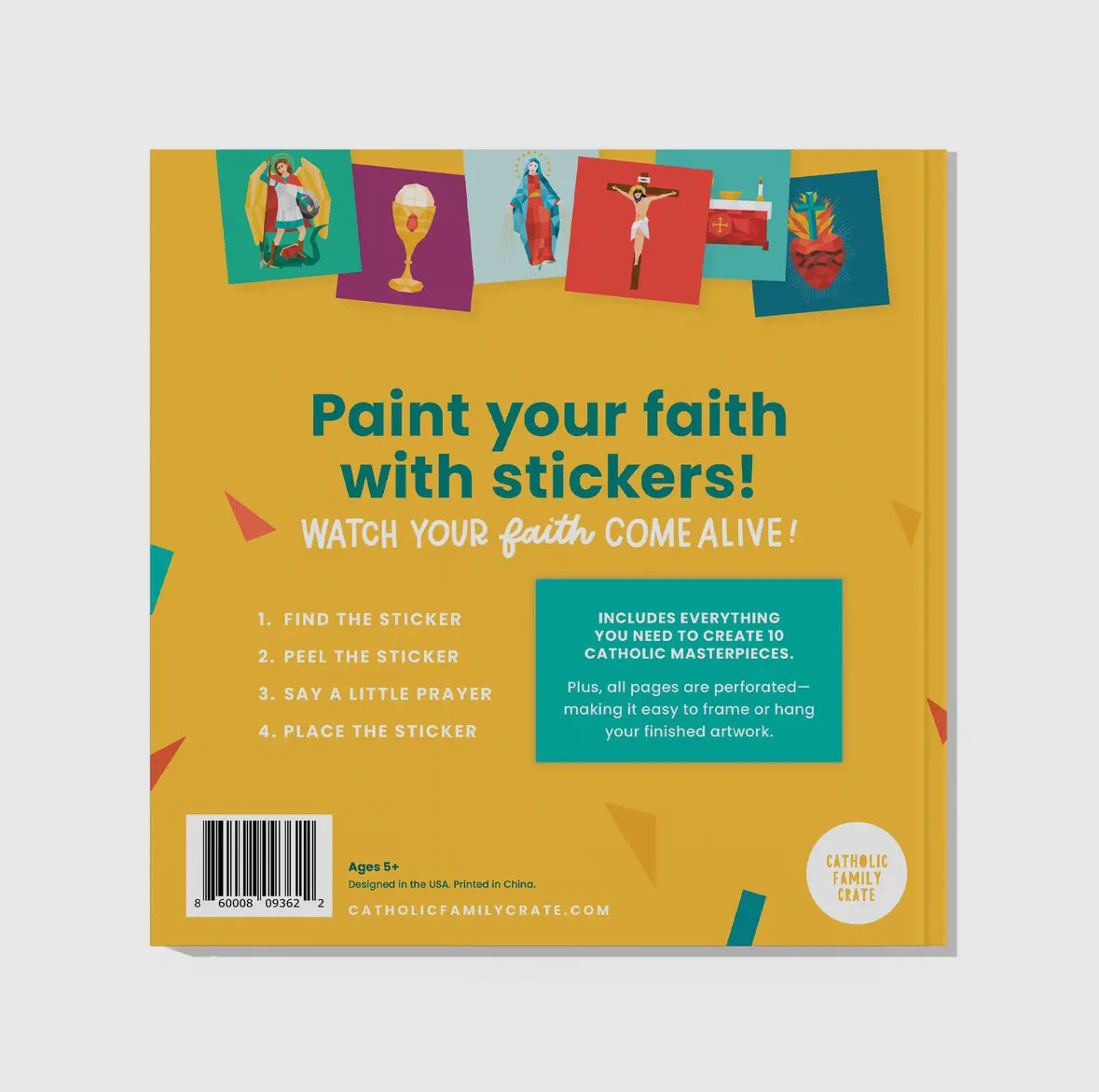 Pray By Sticker: Paint-By-Number Stickerbook