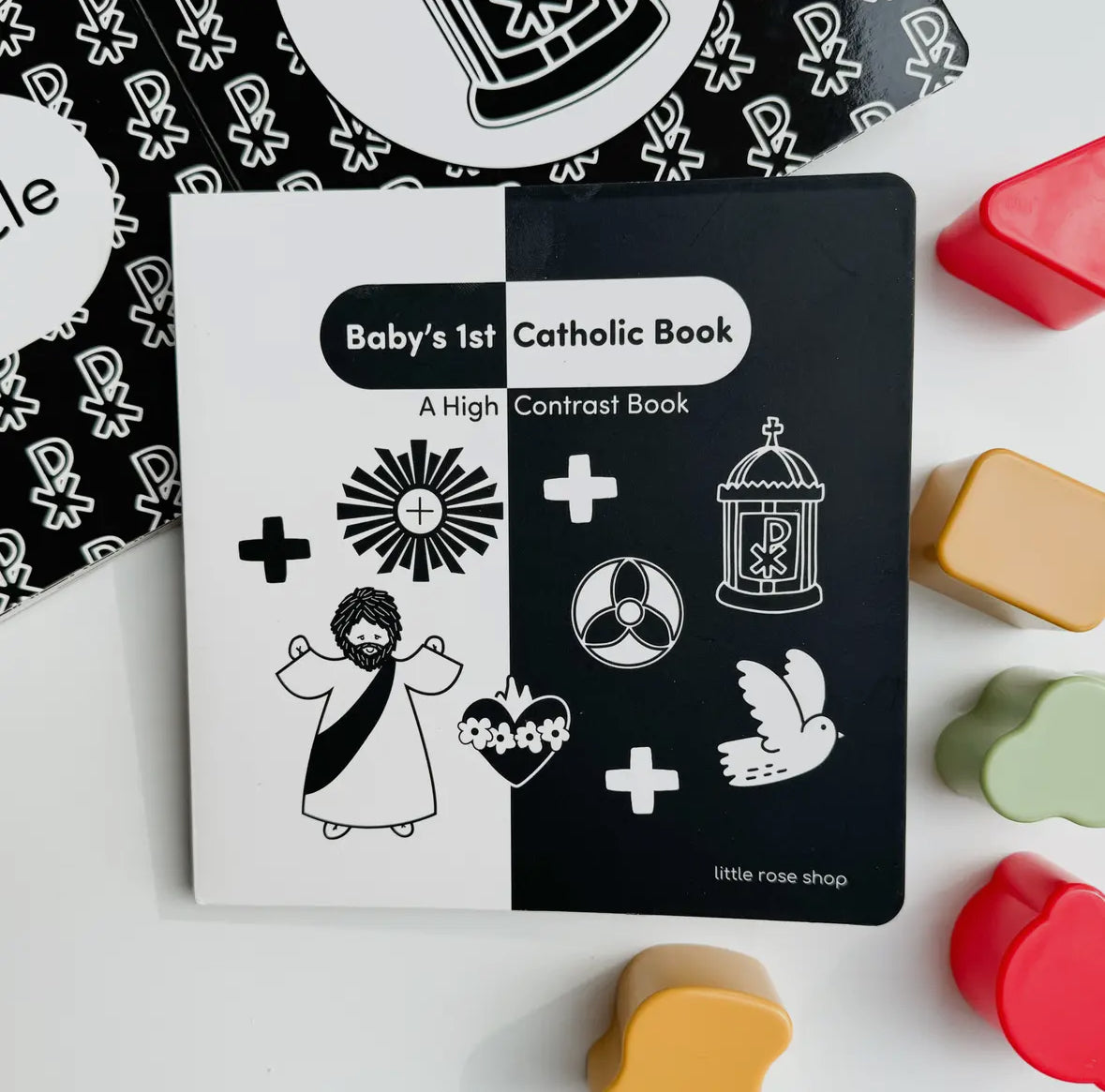 Baby's 1st Catholic Book: A High Contrast Board Book