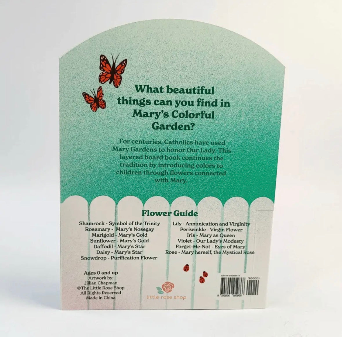 Mary's Colorful Garden Board Book