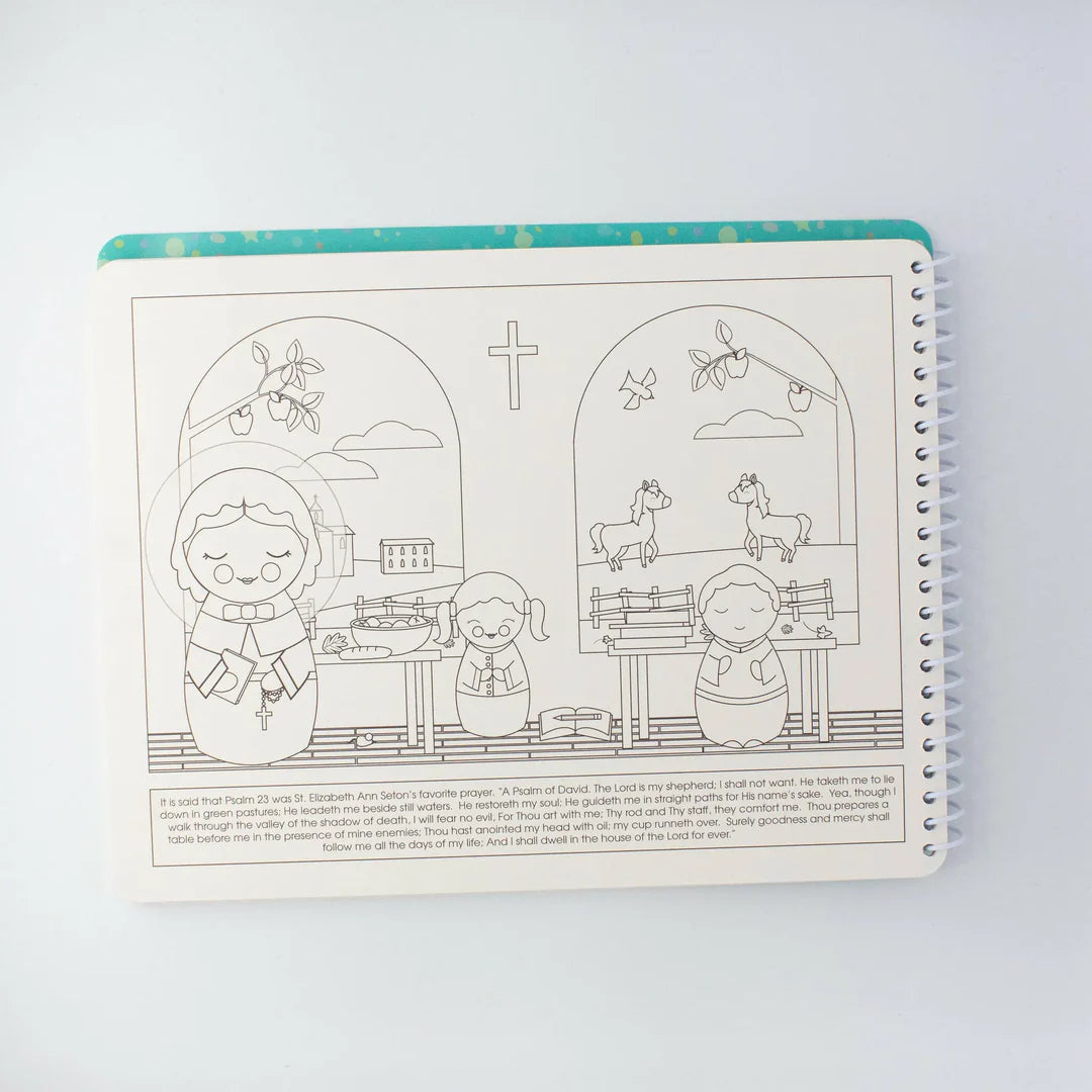 Saintly Scenes #4 Reusable Sticker Book