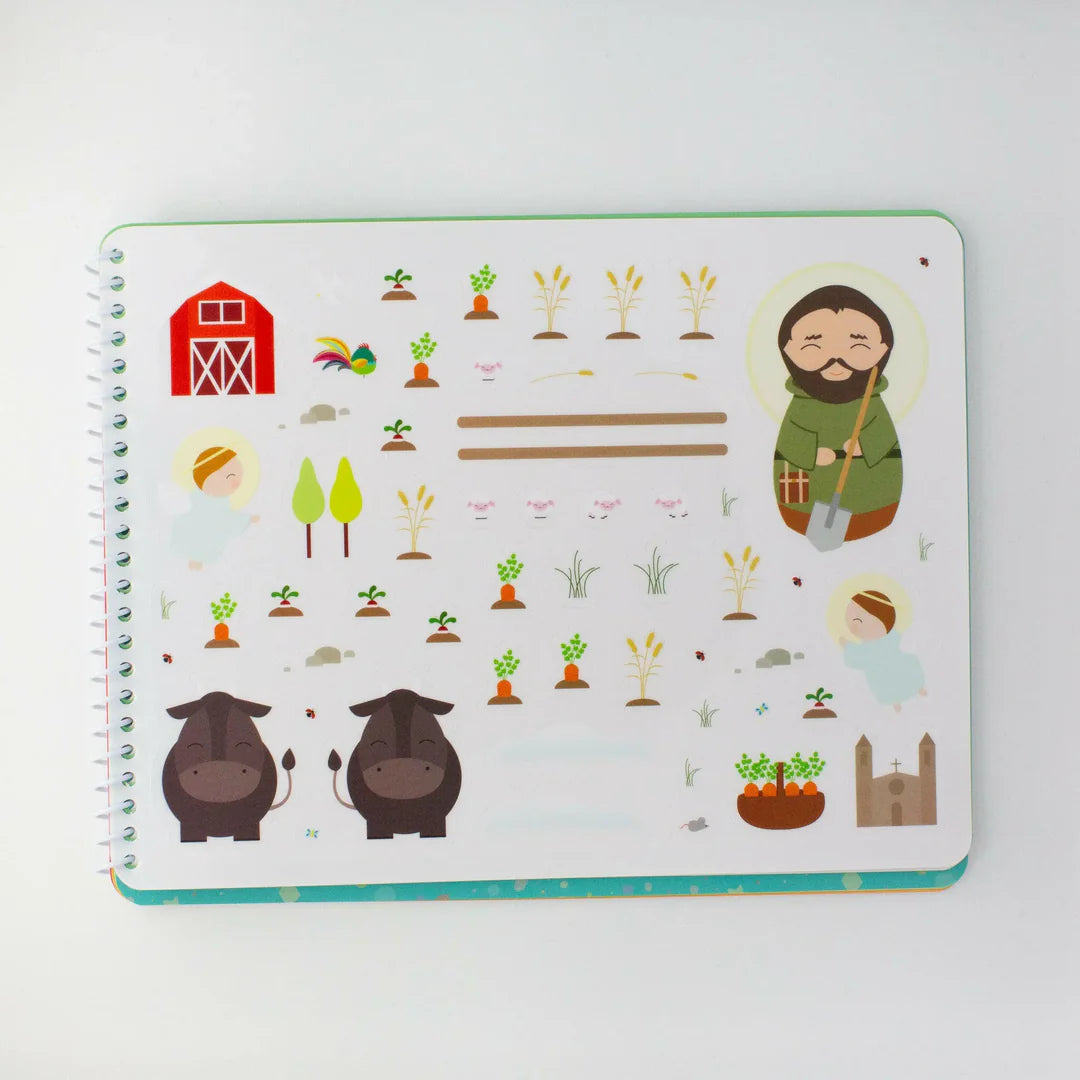 Saintly Scenes #4 Reusable Sticker Book