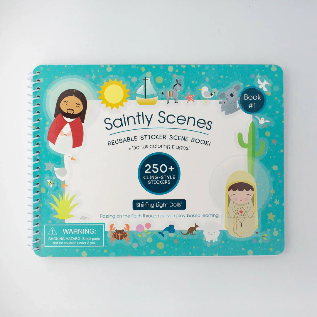 Saintly Scenes #1 Reusable Sticker Book
