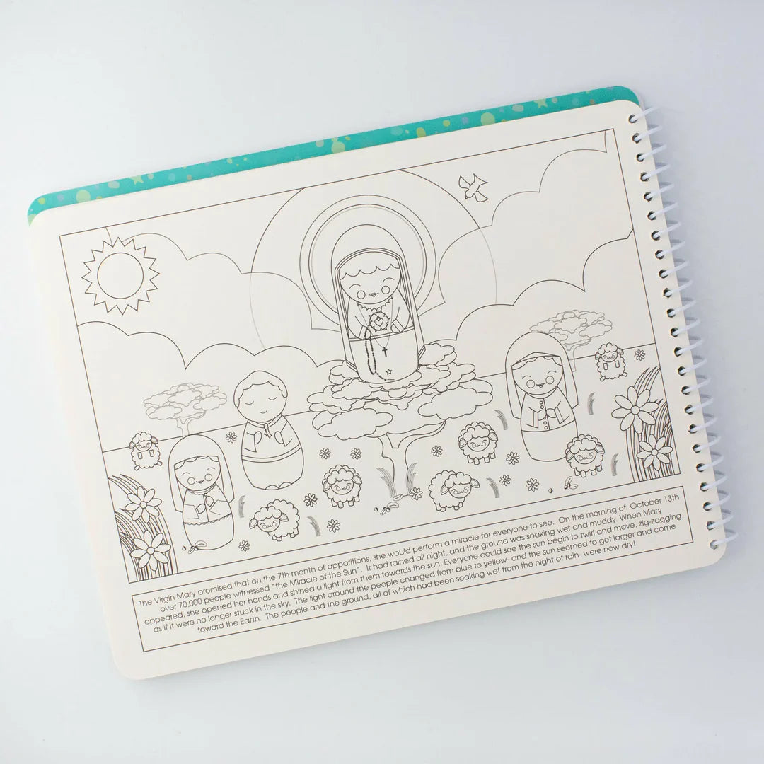 Saintly Scenes #1 Reusable Sticker Book