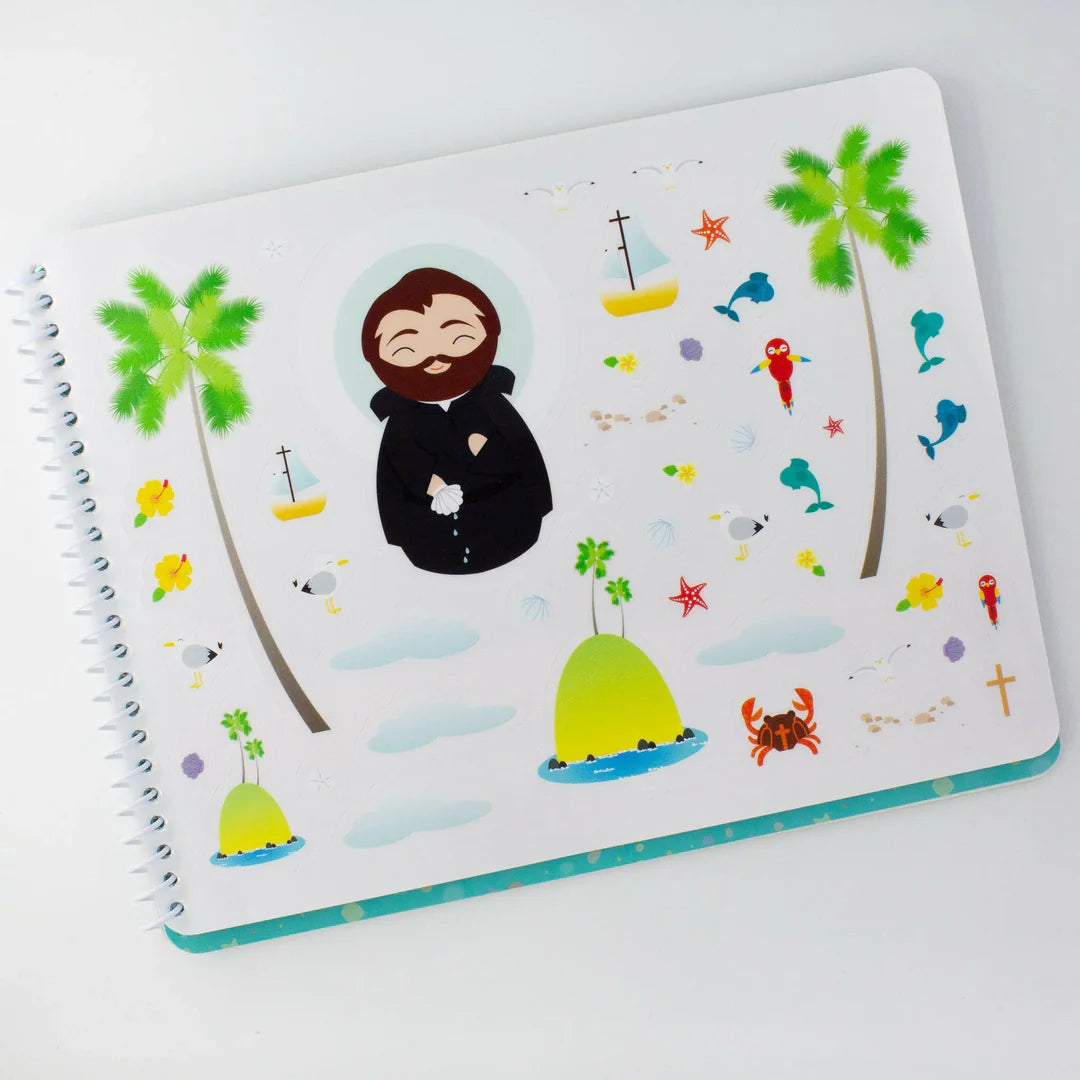 Saintly Scenes #1 Reusable Sticker Book