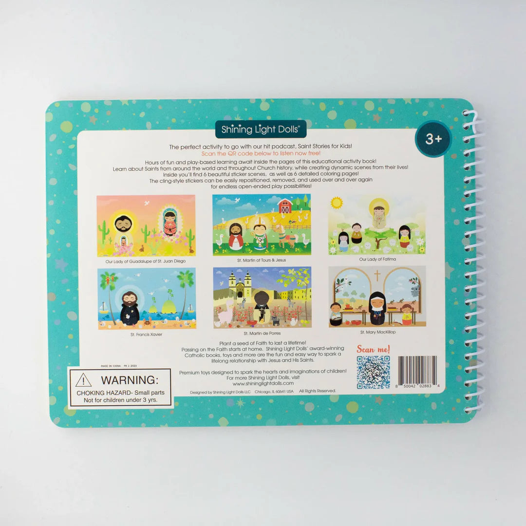 Saintly Scenes #1 Reusable Sticker Book
