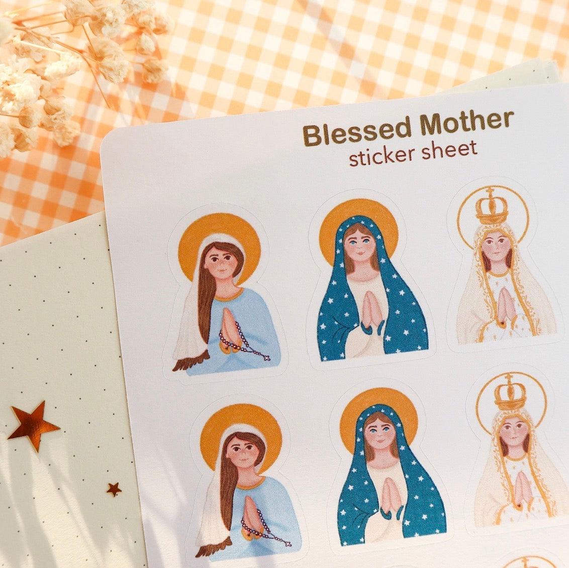 Blessed Mother Sticker Sheet