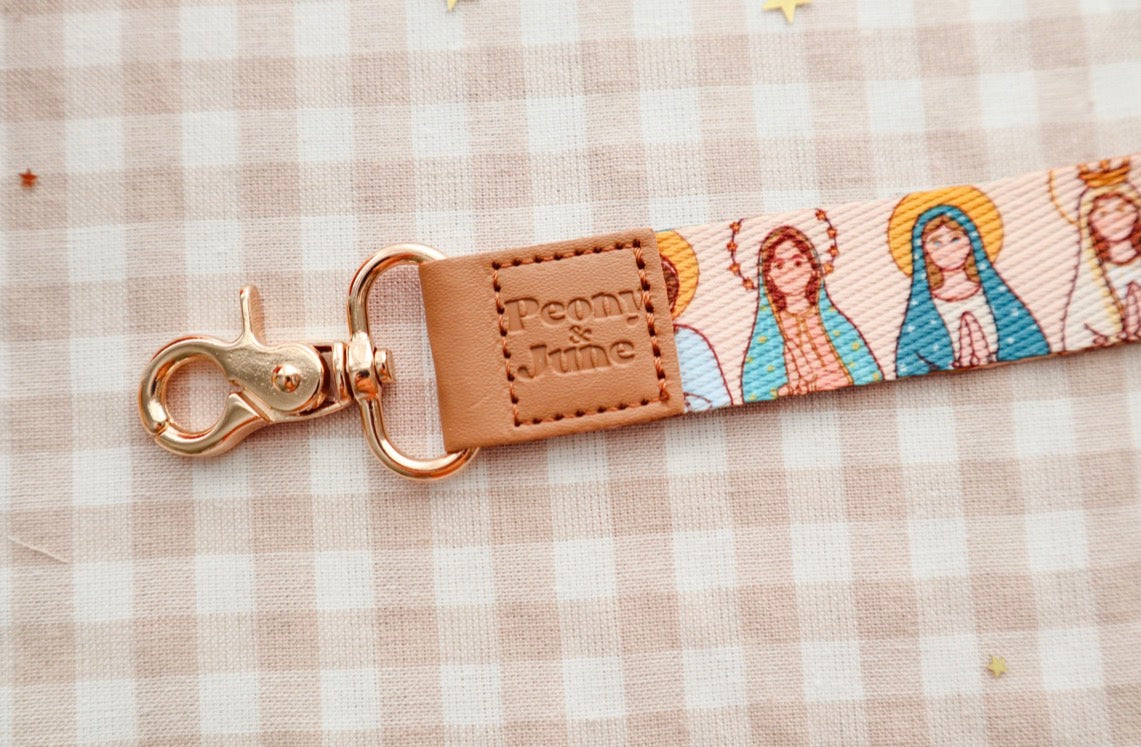 Blessed Mother Wristlet