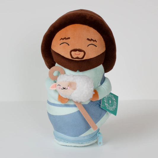 Jesus the Good Shepherd Sound Plush Doll