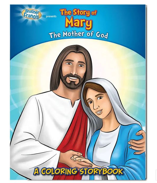 The Story of Mary Colouring Book