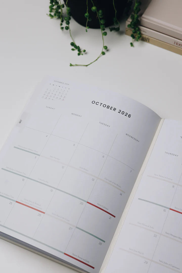 *PRE-ORDER* Catholic Academic Planner 2026–2027 | Big Layout