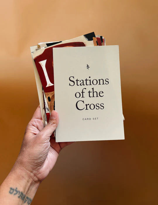 Stations of the Cross Prayer Cards