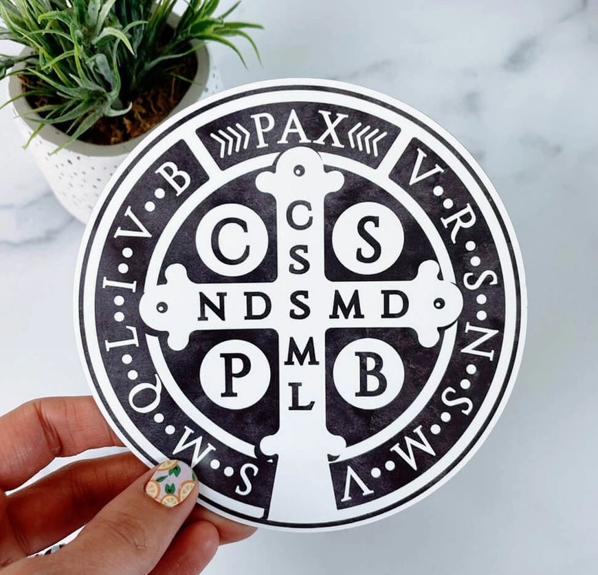St. Benedict Medal Car Magnet