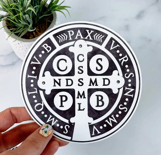 St. Benedict Medal Car Magnet