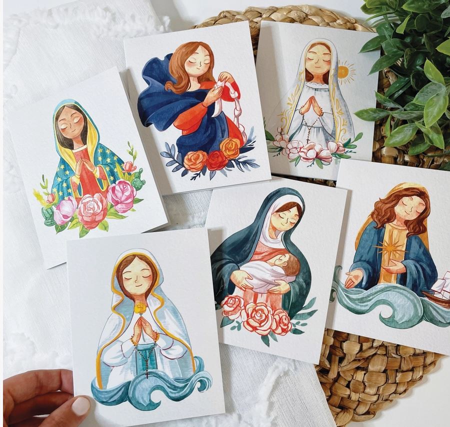 "Our Lady Collection" Greeting Cards