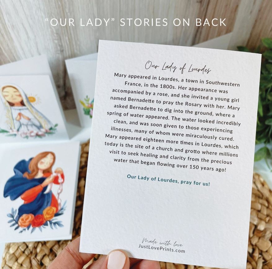 "Our Lady Collection" Greeting Cards