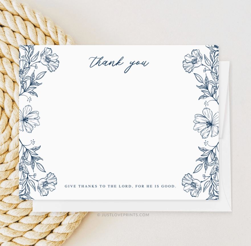 Thank You Christian Note Card Pack
