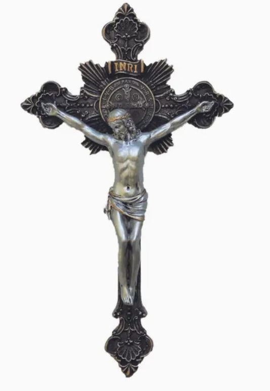 St. Benedict Bronze Crucifix